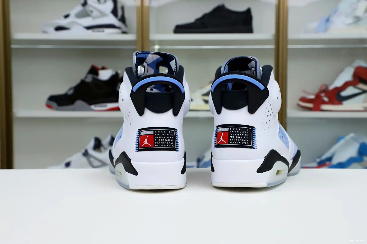 RETRO JORDAN Kimikick HOME' 'UNC 6 AIR 0407